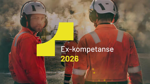 Trainor inviterer til Ex-kompetanse – for deg som jobber med drift, vedlikehold, prosjektering, tilsyn og sikkerhet i eksplosjonsfarlige områder.

